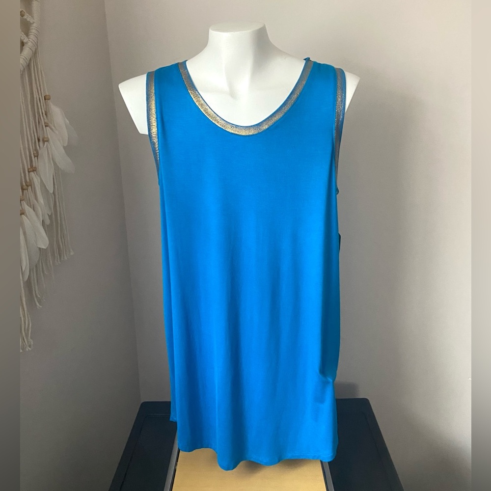 Ruff Hewn Women’s Blue Sleeveless Top Size X-Small